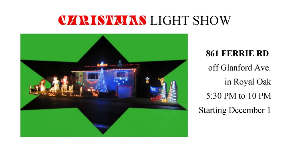 Ken's Christmas Light Show 